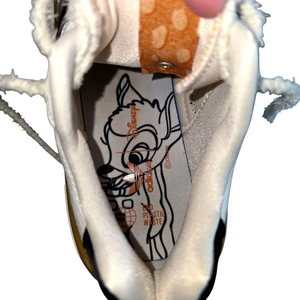 Adidas x Disney ZX Wavian Bambi Collab Athletic Sneakers Women's Size 7.5 - Picture 6 of 9